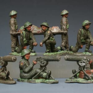 Kentoys Khaki Infantry - Job Lot of Figures