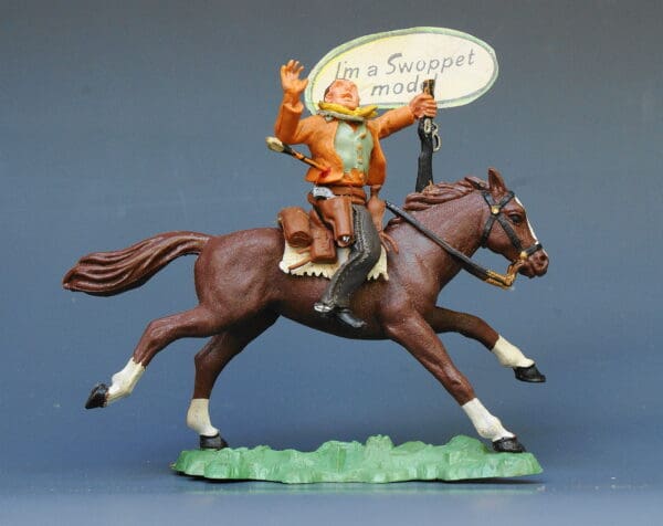 Herald "I'm A Swoppet!" Cowboy Wounded with Arrow Mounted - Boxed - Image 2