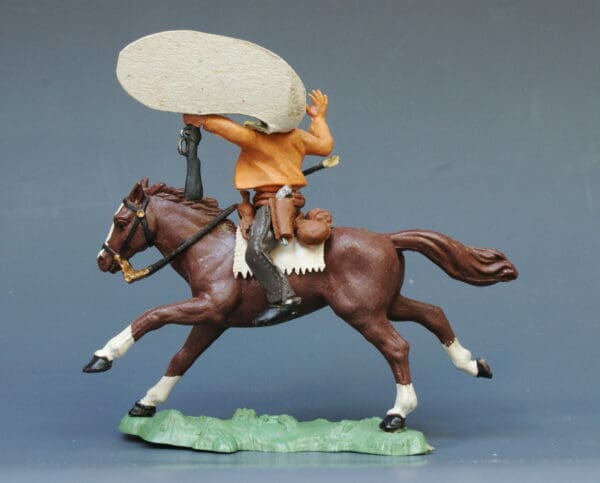 Herald "I'm A Swoppet!" Cowboy Wounded with Arrow Mounted - Boxed - Image 3