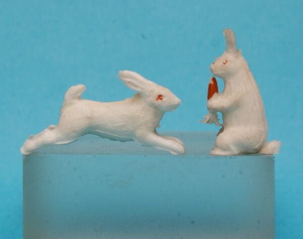 B&S Farm Series - Pair of Rare WHITE Rabbits!