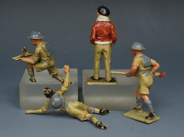 Cherilea 60mm British 8th Army - GREY Helmets + 'Monty' - Image 2