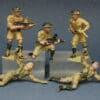Cherilea 60mm British 8th Army - DARK GREEN Helmets