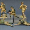 Cherilea 60mm British 8th Army - DARK GREEN Helmets - Image 2
