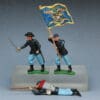 Britains "Eyes Right" ACW Union Infantry - 3-Figure Group