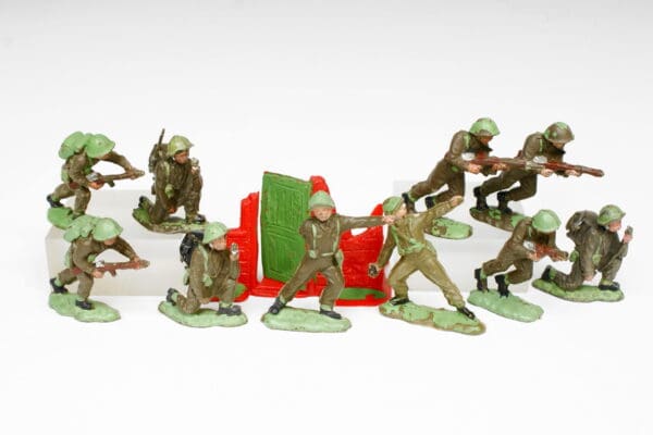 Trojan Modern Khaki Soldiers (Herald British Infantry Copies)