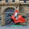 Timpo Solid Black Knights Mounted & On Foot