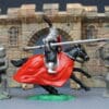 Timpo Solid Black Knights Mounted & On Foot - Image 3