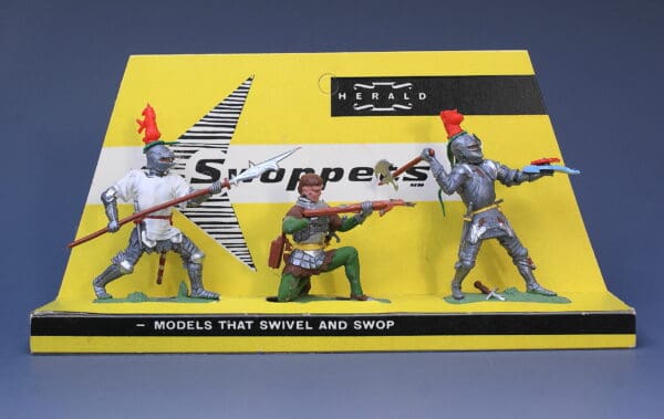 Swoppet Knights 3 Figure Carded Set