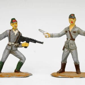 Comansi (Spain) Pair of 70mm Japanese Infantry
