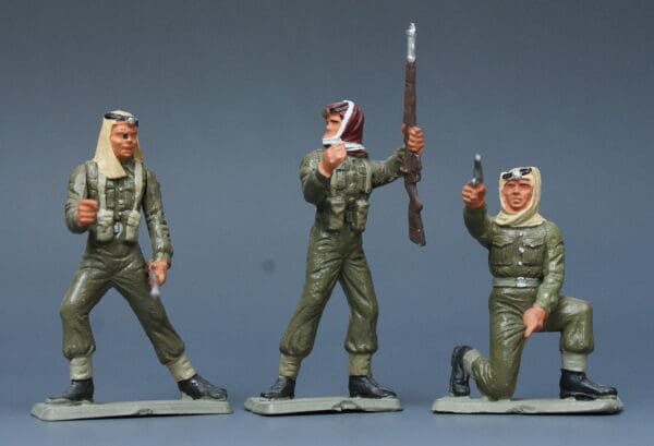 Starlux (France) 54mm French Soldiers wearing Keffiyeh