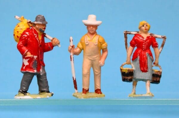 SOLD Cherilea Plastic Farm Figures (Hilco Moulds)