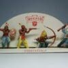 SOLD Herald Fighting Indians Display Card