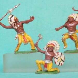 SOLD Cherilea 50mm Indians - YELLOW Paint Schemes