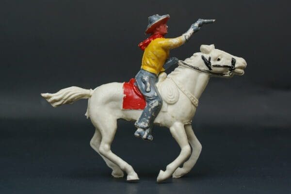 Cherilea 50mm Mounted Cowboy from Lead Mould