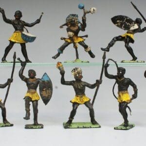 SOLD Cherilea Zulus Complete Set - Plus Extras!