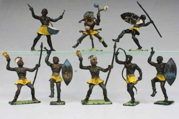 SOLD Cherilea Zulus Complete Set - Plus Extras!