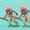 NEW! Cherilea 50mm Indians Rifle & Tomahawk - Matching Pair