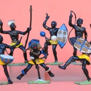 Cherilea Zulus Complete Set of 6