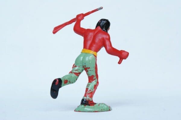 SOLD Marx Swansea 'Skinny' Indian, Running - Factory Painted - Image 3