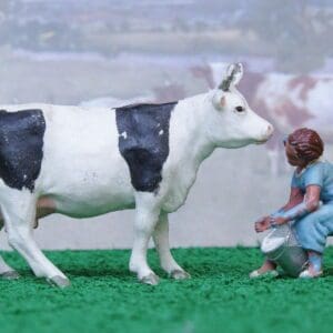 SOLD Herald Girl Milking Standing Cow - Superb!