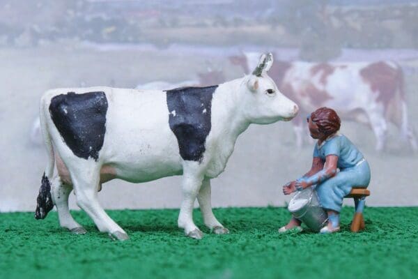 SOLD Herald Girl Milking Standing Cow - Superb!