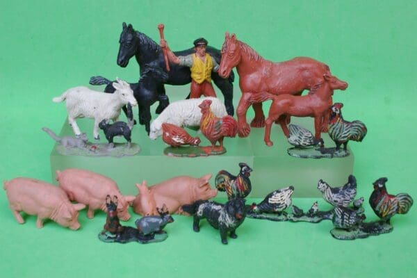 SOLD Timpo Farm Animals - Horses, Poultry, etc