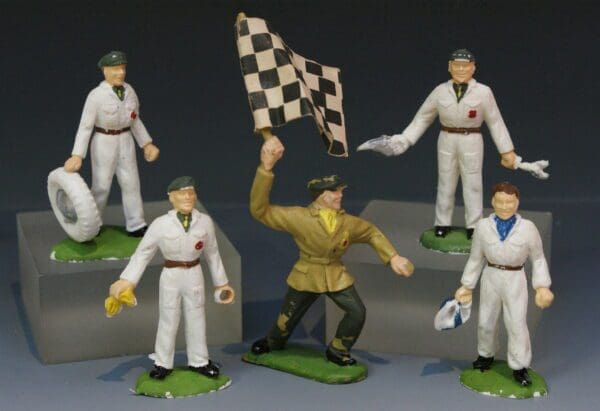 SOLD Kentoys Race Track Figures Part-Set