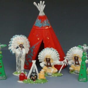 SOLD Speedwell/UNA Set of Camp-fire Indians #4