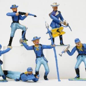 SOLD Cherilea 60mm US 5th Cavalry - Set of 6