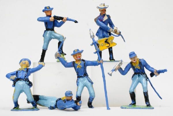 SOLD Cherilea 60mm US 5th Cavalry - Set of 6