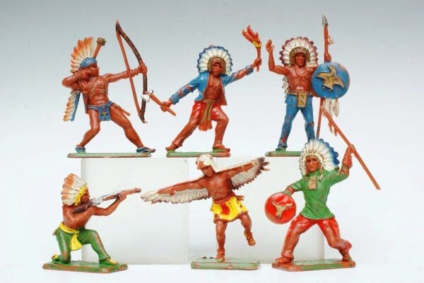 SOLD Crescent Indians - 1956 Issue Full Set of 6