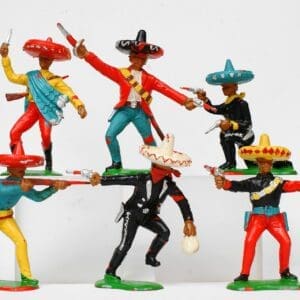 SOLD Crescent 'Cisco Kid' Mexicans - Full Set - Superb!