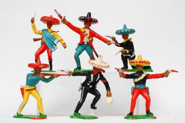 SOLD Crescent 'Cisco Kid' Mexicans - Full Set - Superb!