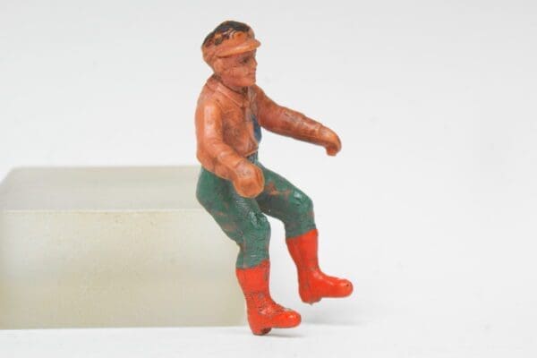 Poplar Toys Vinyl Motorcycle Rider - Early Paint - Image 4