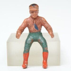 Poplar Toys Vinyl Motorcycle Rider - Early Paint