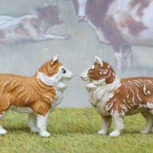 SOLD Britains Farm Collie Dog - DARK TAN Colour Variant!