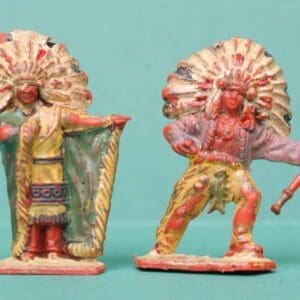 SOLD Lone Star Native Indians - Unusual (Early) Paint