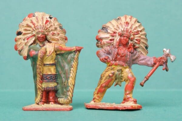 SOLD Lone Star Native Indians - Unusual (Early) Paint
