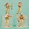 Timpo Solids Foreign Legion - Set of 4 (Some Faults)