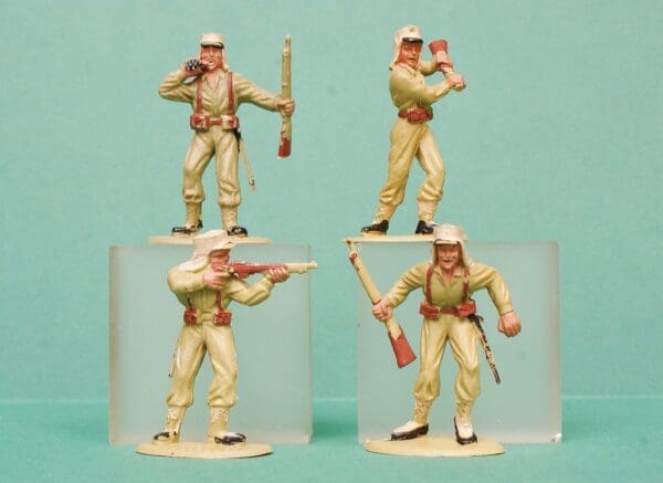 Timpo Solids Foreign Legion - Set of 4 (Some Faults)