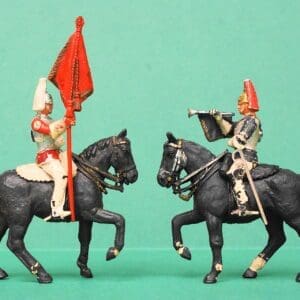Herald Life & Horse Guards - Early WHITE Plastic!