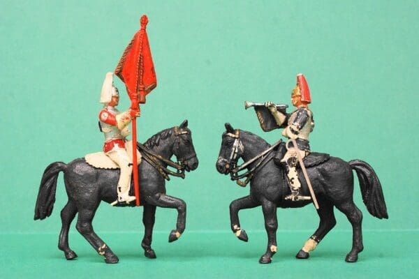 Herald Life & Horse Guards - Early WHITE Plastic!