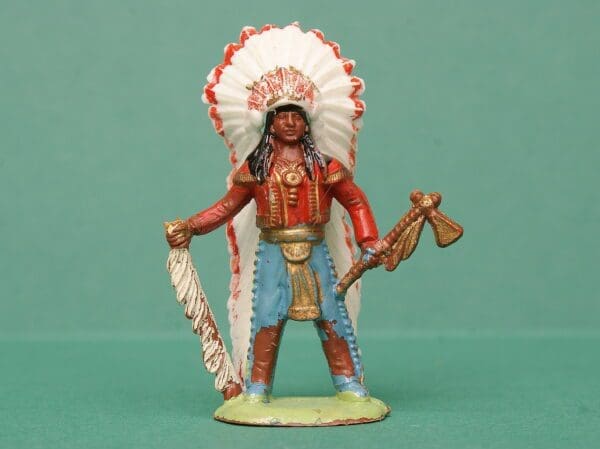 Cherilea Indian Chief with Lance & Headdress