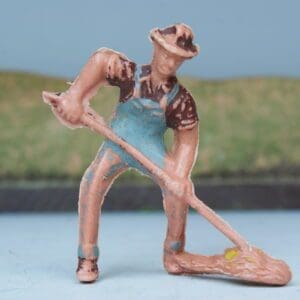 SOLD Trojan Farm Labourer with Pitchfork