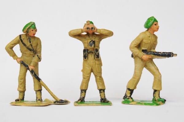 SOLD Cherilea WW2 British Commandos - Plastic 60mm
