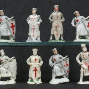 NEW! Cherilea 50mm Crusaders - Includes SQUARE Base!