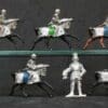 NEW! Cherilea 30mm Mounted Medieval Knights from Lead Mould