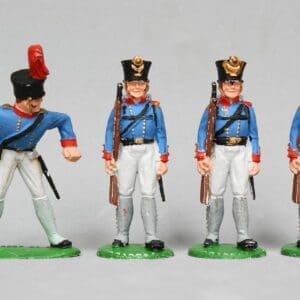 SOLD Timpo Battle of Waterloo Prussian Infantry #3