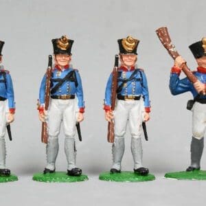 SOLD Timpo Battle of Waterloo Prussian Infantry