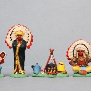 SOLD Herald Zang Encampment Indians - Our BEST EVER Set!